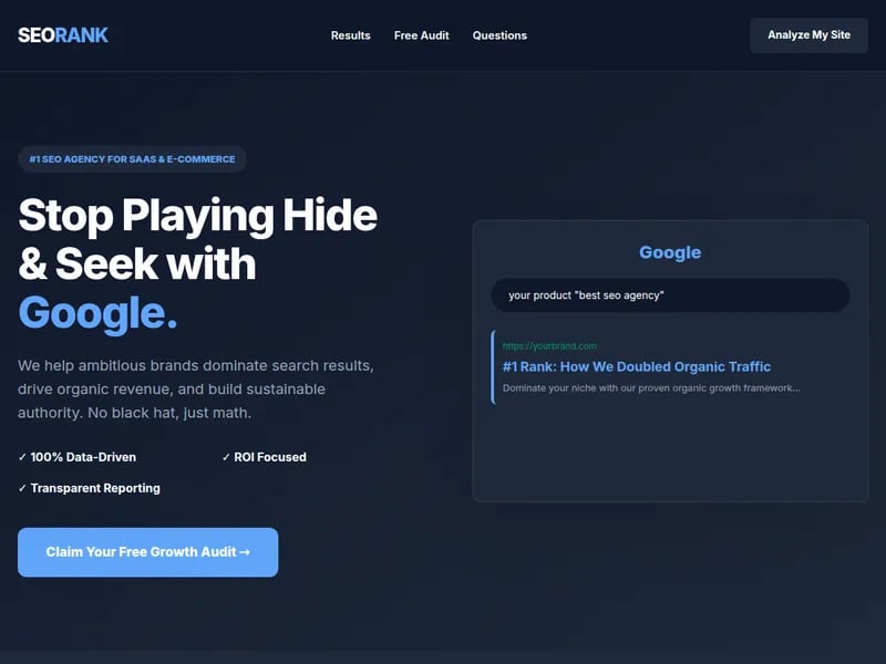 SEO & Organic Growth Agency